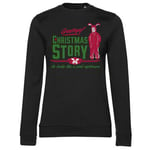 A Christmas Story - Pink Nightmare Girly Sweatshirt, Sweatshirt
