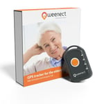 Weenect - Téléalarme GPS pour Senior | sans Limite de Distance | 7 Jours d'autonomie | Bouton d’Alerte | Téléphone d'urgence | 2G | Fonctionne avec abonnement