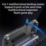 For Steam Deck Dock Stand 6 In 1 4K 60HZ USB3.0 Hub Gigabit Network Port Gam Hot