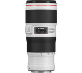 Canon EF 70-200 mm f/4 IS II USM Telephoto Zoom Lens, Black,White