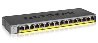 NETGEAR 16PT POE/POE+GIGABIT UNMANAGED SWITCH