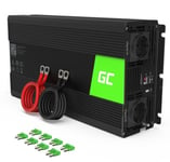 Green Cell 1500W/3000W Modifiée Sinus Convertisseur de Tension DC 24V AC 230V Power Inverter sinusoïdale, Onduleur Transformateur