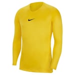 Nike Park First Layer Jersey Longsleeve Jersey Homme Tour Yellow/Black FR: L (Taille Fabricant: L)