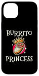 iPhone 14 Plus Burrito Princess Mexican Food Burritos Cinco De Mayo Case