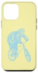 Coque pour iPhone 12 mini Vélo Tortue Drôle Biker Reptile Vélo Cool Bike