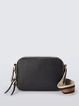 John Lewis Double Zip Cross Body Leather Camera Bag