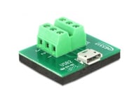 Terminalblock Micro-USB-hona