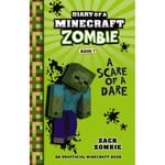 Scholastic Australia Zack Zombie A Scare of a Dare (Diary Minecraft Zombie, Book 1)