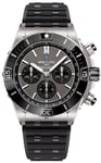 Breitling EB0136251M1S1 Super Chronomat B01 44 Grå/Gummi Ø44 mm