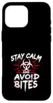 Coque pour iPhone 16 Pro Max Zombie Apocalypse Humour Humour Humour Undead Quotes Survival Comedy