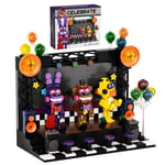 MOC Five Nights At Freddy's Bonnie Concert Stage Building Blocks FANF Horror Set