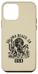 Coque pour iPhone 12 mini Solana Beach California USA Cowboy Cheval vieilli