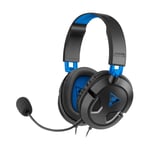 Turtle Beach Recon 50 Gaming Headset Wired 3.5mm Black Blue (TBS-3303-05)