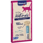 Vitakraft Vita Naturals Liquid snack m/laks - 75 g. Hjem & Fritid Dyrepleie Godbiter til katt