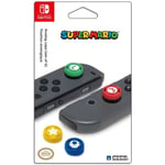 4 caps SUPER MARIO Pour Joy-Cons Nintendo Switch OLED  Officiel HORI Neuf