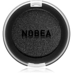 NOBEA Day-to-Day Mono Eyeshadow Øjenskygge med glitter Skygge Black chant 3,5 g