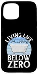 Coque pour iPhone 15 Bain glacé Living Life below Zero