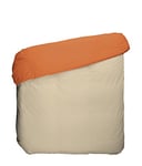 Play Basic Collection Duvet Cover, algodón-poliéster, Orange Khaki and Linen, 220 x 180 x 3 cm