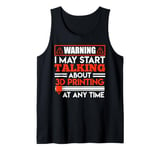 3D Print Fan WARNING Talking about 3D Printing 3-D Printer Tank Top