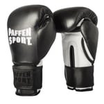 PAFFEN SPORT: PRO KLETT BOXNINGSHANDSKAR SPARRING - SVART/VIT (12oz)