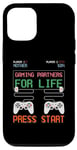 iPhone 12/12 Pro Mother And Son Gaming Partners for Life Video Game Gamer Case