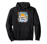 Sleeping Cat with this happy nap Time Costume Pullover Hoodie