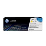 HP Toner Cartridge for Color LaserJet CP2025 CM23 304A Yellow Original