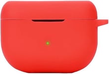 Housse en Silicone pour Écouteurs Bluetooth pour Jabra Elite 8 Active Coque, Antichoc, Housse de Transport Compatible Jabra Elite 8 Active Écouteur Bluetooth.Rouge