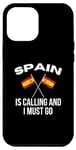 Coque pour iPhone 15 Pro Max L'Espagne appelle et je dois partir