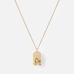 Jenny Bird Zodiac Aquarius Gold-Plated Necklace