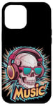 Coque pour iPhone 12 Pro Max Cool Headphones Music Lover