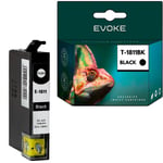 Epson 1811 tulostimen mustekasetti musta , 15 ml , 610 sivua , C13T18014010 / T1801 / T1811 , yhteensopiva XP205 XP212 XP215 XP305 XP312 XP405 XP315 XP415 kanssa.