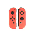 Paire De Manettes De Jeu Sans Fil Compatibles Joy-Con Pour Nintendo Switch Orange Orange