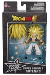 BANDAI DRAGON BALL DRAGON STARS SERIES SUPER SAIYAN 3 GOTENKS ACTION FIGURE