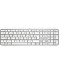 Logitech MX Keys S clavier RF sans fil + Bluetooth QWERTZ Allemand Aluminium, Blanc