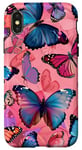 Coque pour iPhone X/XS Coque de téléphone chrétienne à imprimé animal pop art rose