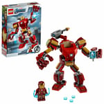 76140 LEGO Super Heroes: Iron Man Mech - Set  Marvel Avengers slight wear on box