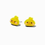 Claire's Glow In The Dark Chick Stud Earrings