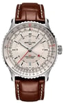 Breitling A32310211G1P1 Navitimer Automatic GMT 41 Kerma/Nahka Ø41 mm