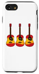 iPhone SE (2020) / 7 / 8 Acoustic Guitar Spanish Flag Guitarist Musician Spain Case