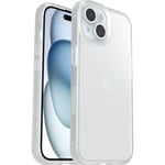 Otterbox Sleek Série Coque pour iPhone 15, Antichoc, Anti-Chute, Ultra-Mince, Protection Fine, testé Selon Les Normes Militaires, Transparent, Livré sans Emballage