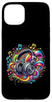 iPhone 15 Plus Urban hip hop headphone retro vintage dj novelty graffiti Case