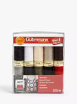 Gütermann creativ Sewing Thread, 100m, Pack of 10