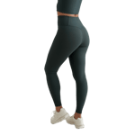 aim'n Deep Emerald Ribbed Performance Tights Grön