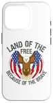 Coque pour iPhone 16 Pro USA Eagle Land of the Free à cause du Brave Memorial