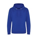 Just Hoods Graduate heavyweight hoodie - Royal Blue - 3XL