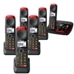 Panasonic KX-TGM426 Six Handset Big Button Cordless Phones