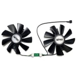 remplacement de la carte de fouille NITRO pour SAPPHIRE Radeon R9,380,380X,revenu du ventilateur,A8B2U, - Type a pair of fans