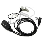 écouteurs Tube Air,casque d'écoute pour UV-5R BF 888S UV 10R 5R GT-3TP,émetteur-récepteur Radio Portable,casque PTT,micro pour Kenwood