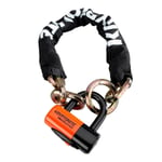 Cadenas New York Noose 1275 À Chaîne Et Evolution Series 4 - Noir Orange Vélos